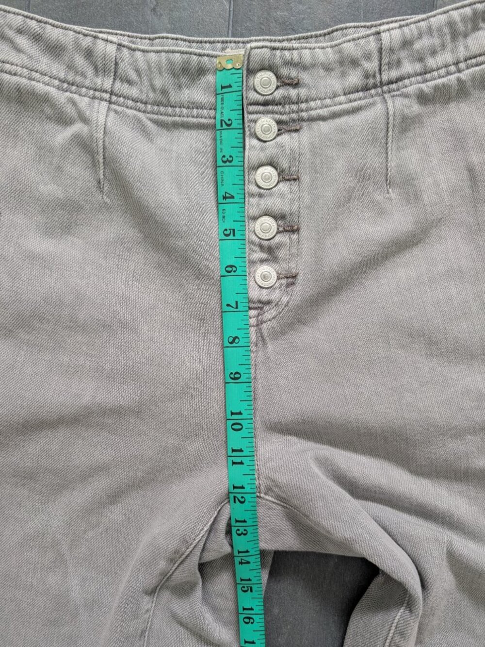 Free People Osaka barrel leg jeans - 29 - gray - Picture 9 of 10